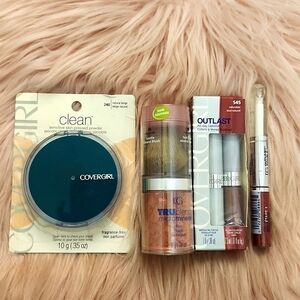 Brand New 4CT. BUNDLE COVERGIRL COSMETIC ITEMS